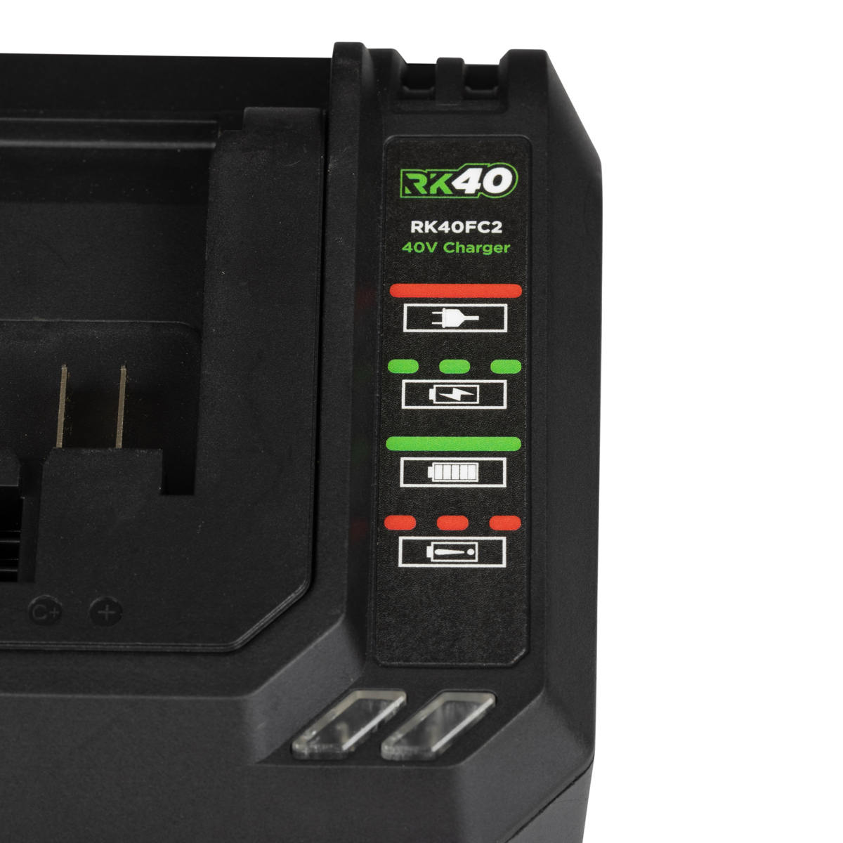 Rikä RK40 40V Single 2.0Ah Battery Fast Charger | 2.4A